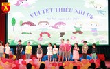 Tưng bừng ngày Quốc tế thiếu nhi 1-6 tại Công an Hà Nội